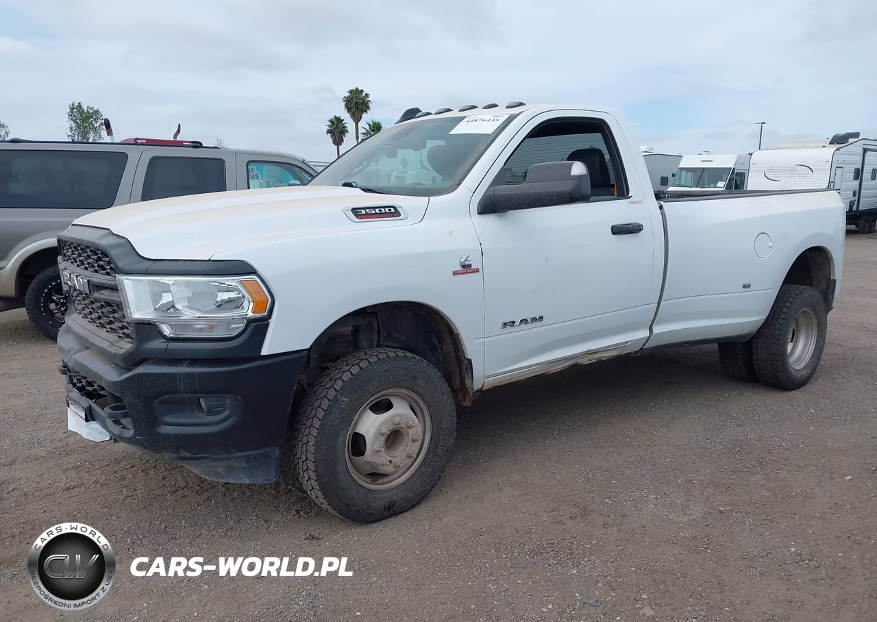 2022 Ram 3500 Tradesman 4X4 8' Box VIN:3C63RRAL8NG333556 - 2