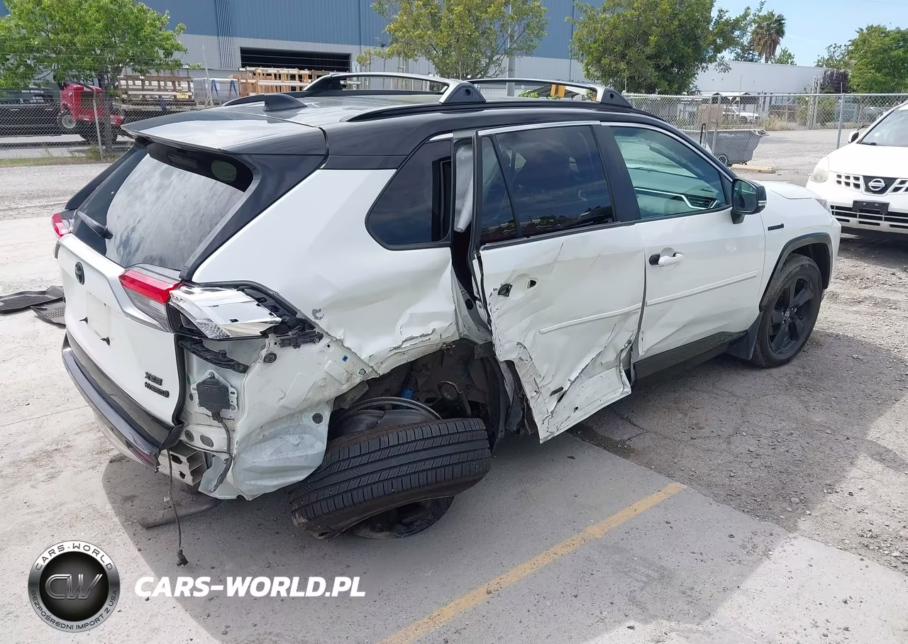 2021 Toyota Rav4 Hybrid Xse VIN:4T3E6RFV5MU022556 - 4