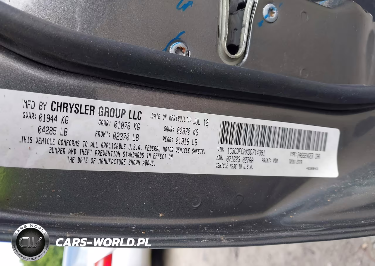 2013 Dodge Dart Limited VIN:1C3CDFCAXDD714391 - 9