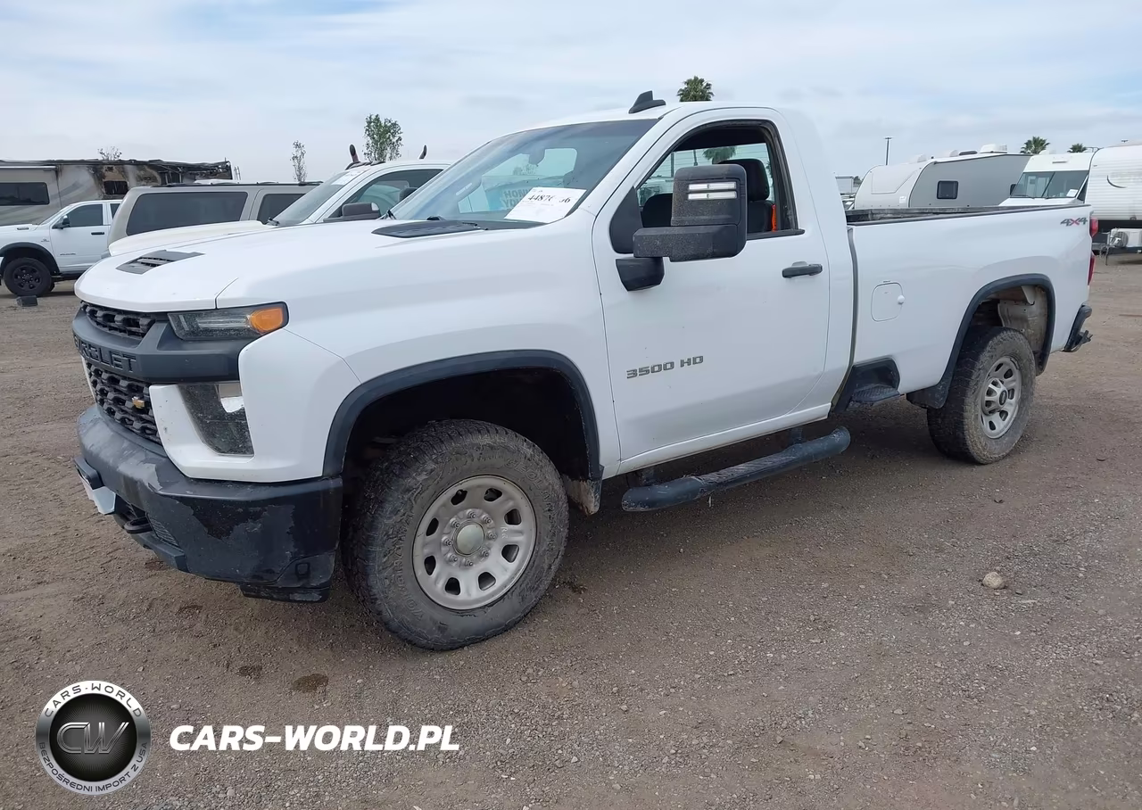 2020 Chevrolet Silverado 3500Hd 4Wd Long Bed Wt VIN:1GC3YSE70LF287977 - 2