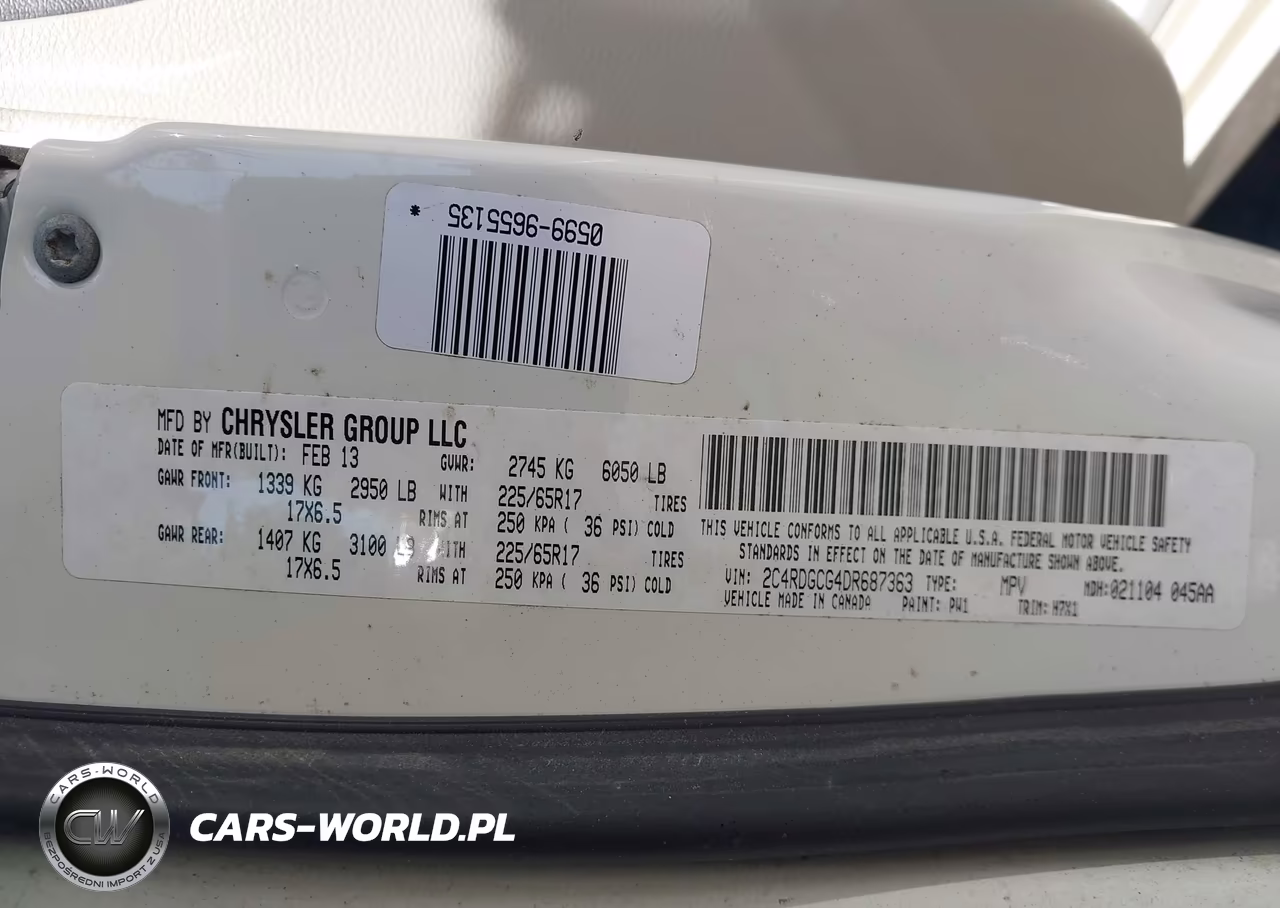 2013 Dodge Grand Caravan Sxt VIN:2C4RDGCG4DR687363 - 9