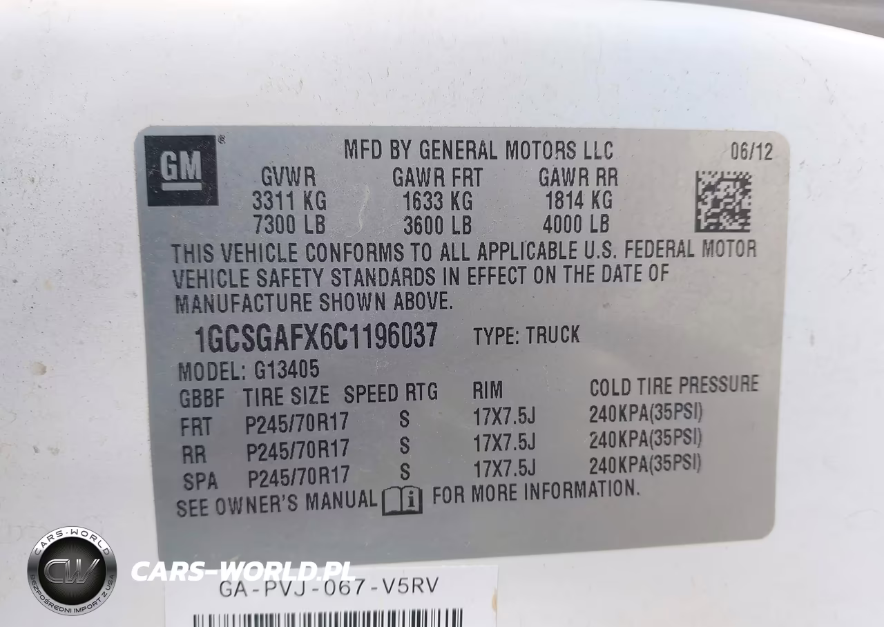 2012 Chevrolet Express 1500 Work Van VIN:1GCSGAFX6C1196037 - 9