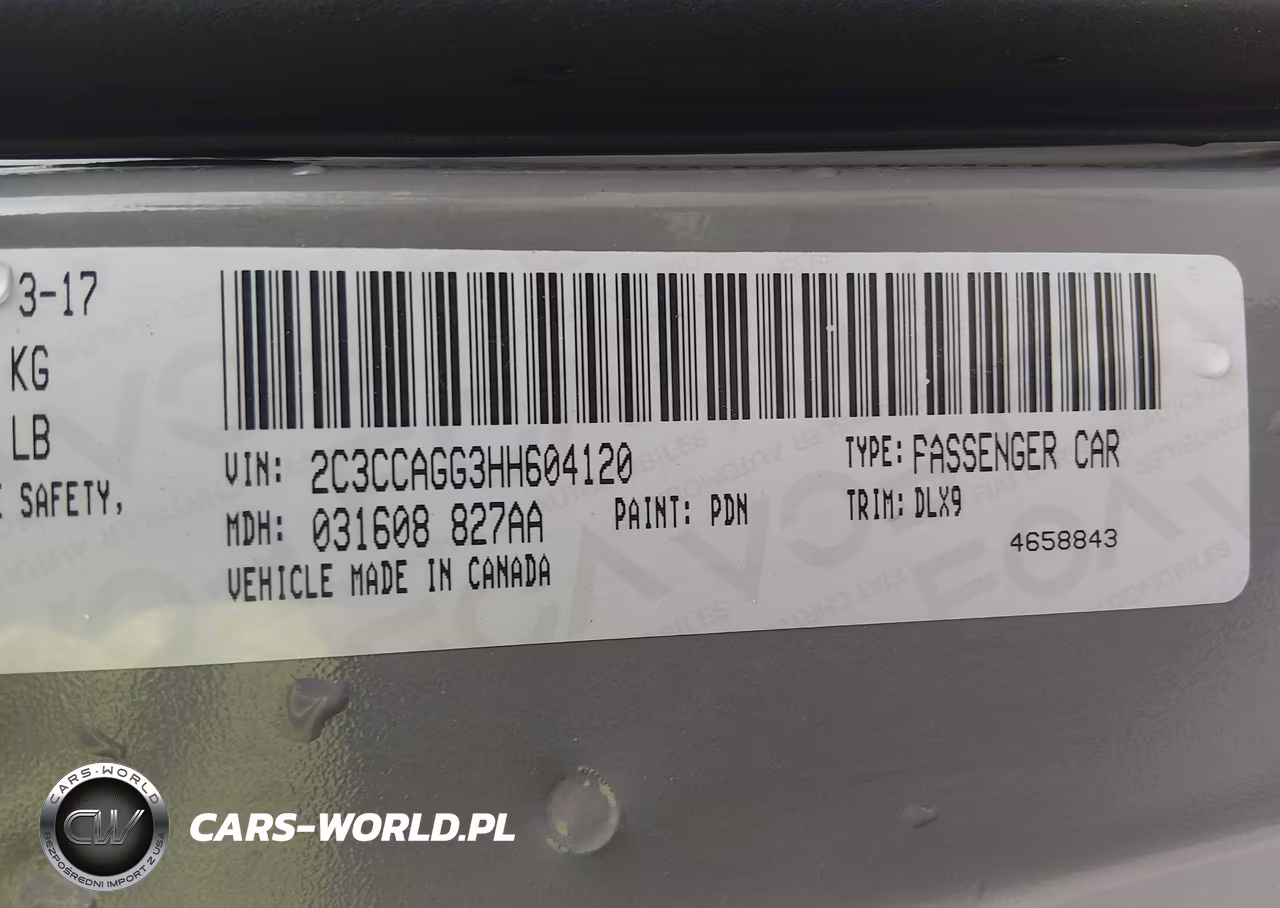 2017 Chrysler 300 300S Awd VIN:2C3CCAGG3HH604120 - 9