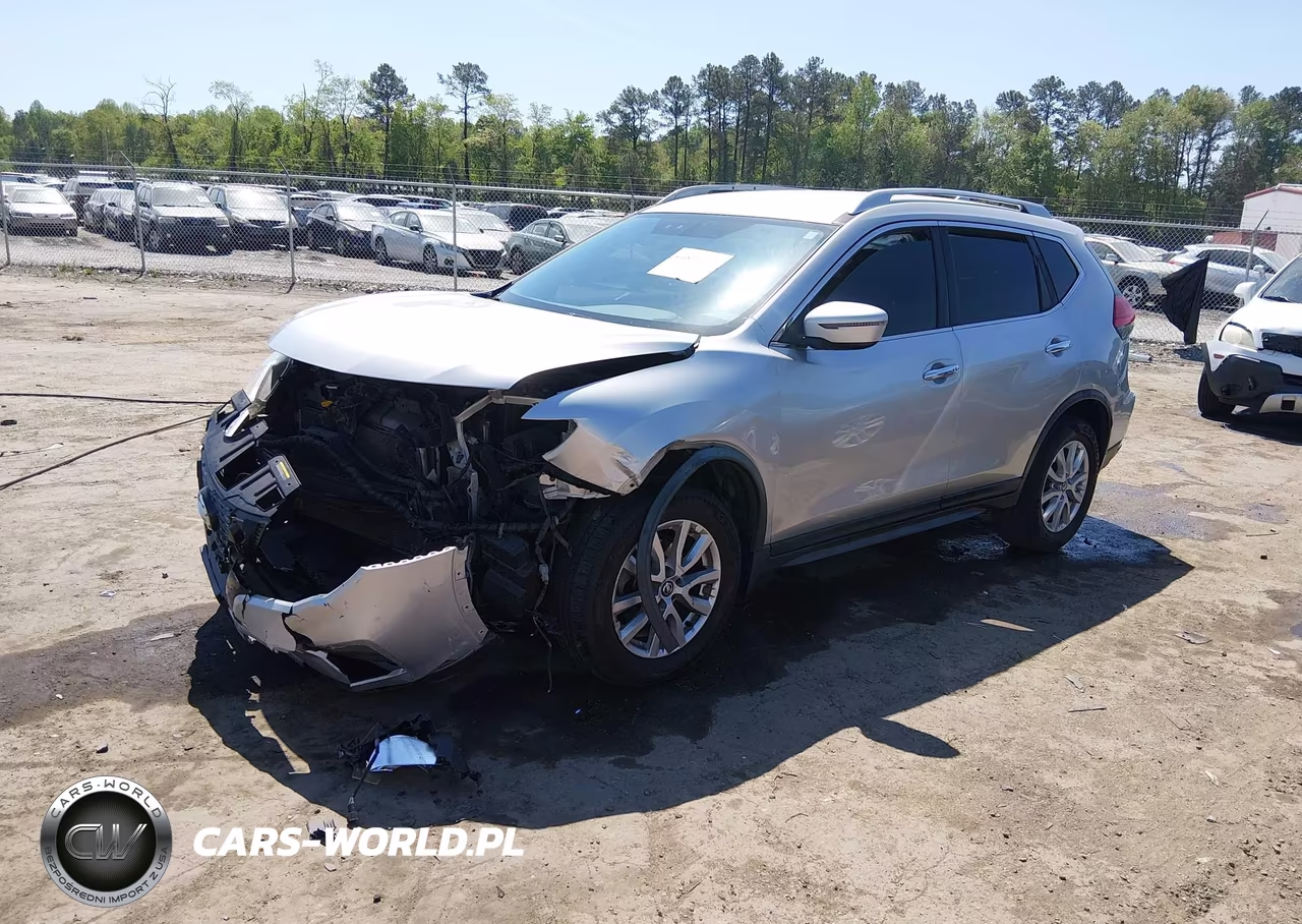 2017 Nissan Rogue Sv VIN:JN8AT2MV5HW016074 - 2