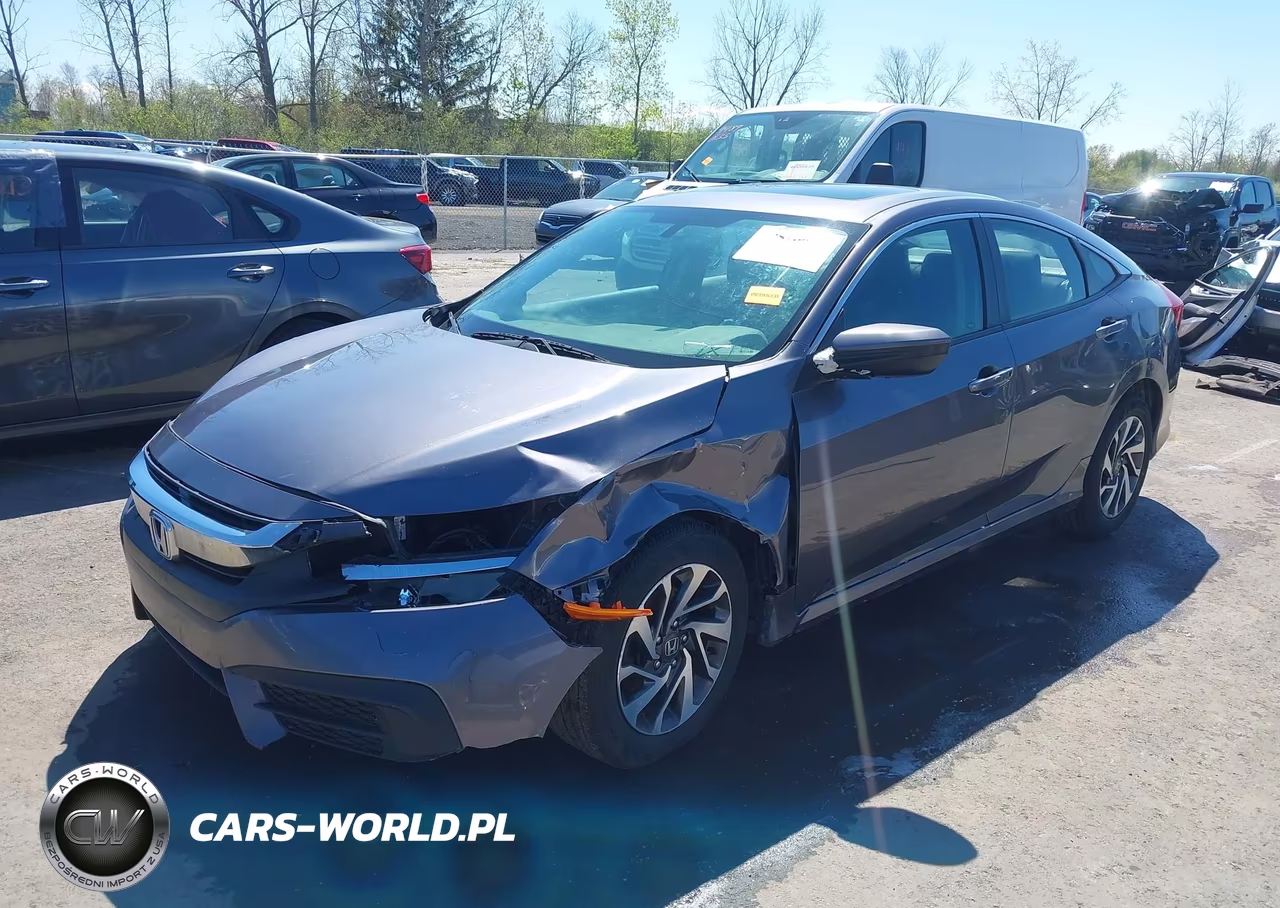 2016 Honda Civic Ex VIN:19XFC2F74GE012218 - 2