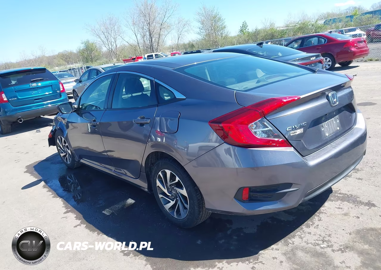 2016 Honda Civic Ex VIN:19XFC2F74GE012218 - 3