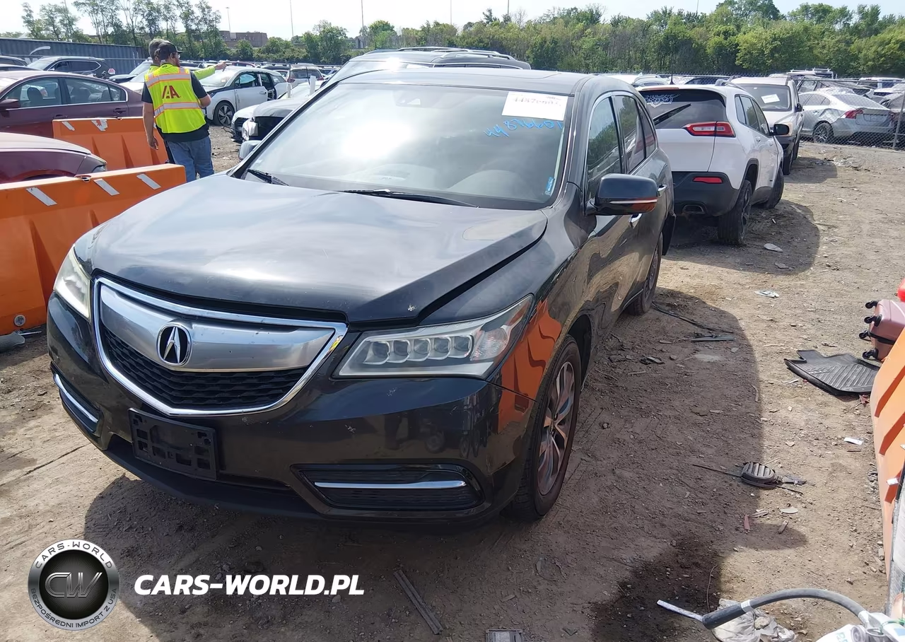 2016 Acura Mdx Technology Entertainment Packages-Technology, Entertainment Acurawatch Plus Packages VIN:5FRYD4H63GB016842 - 2