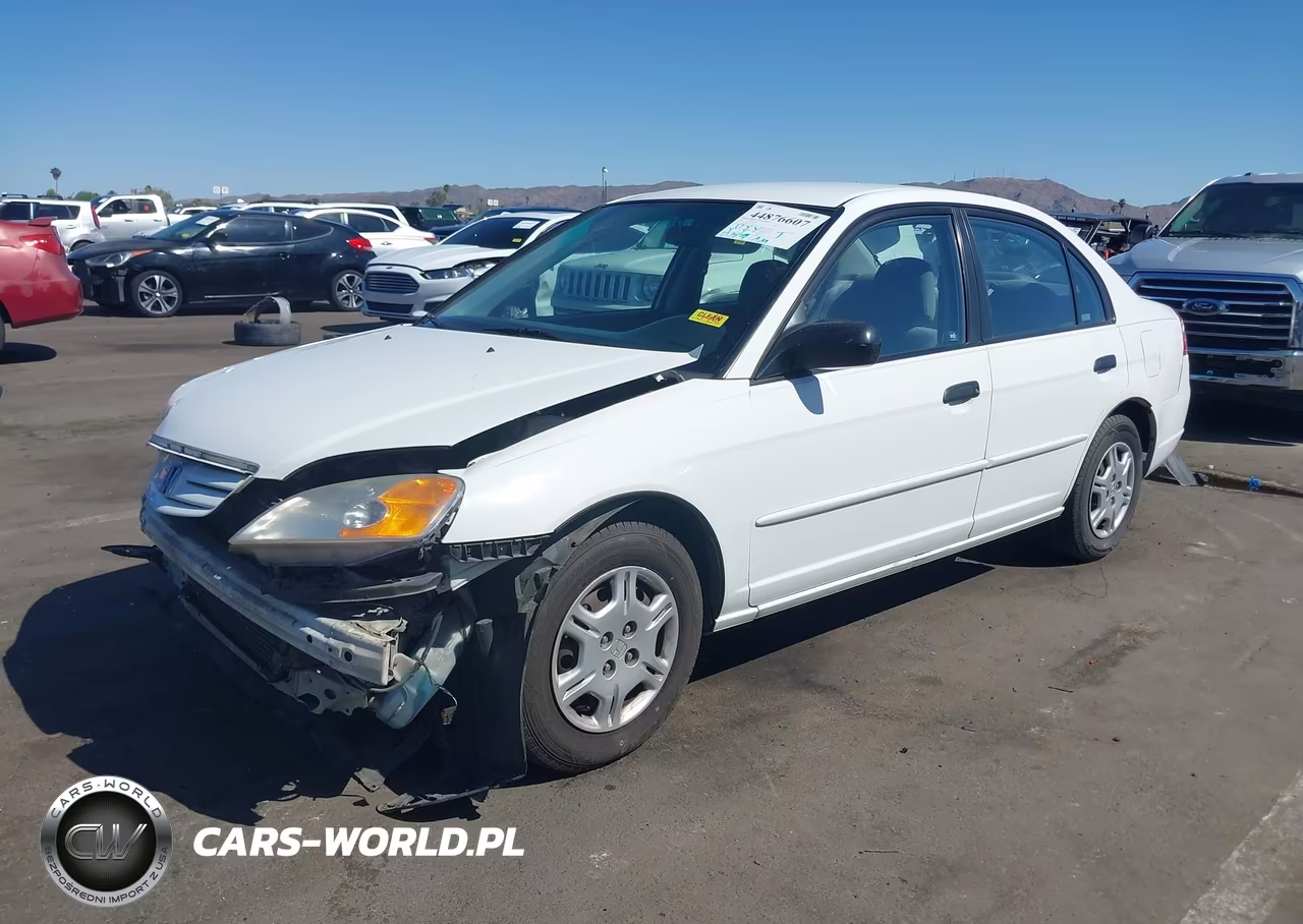 2001 Honda Civic Lx VIN:1HGES16551L019931 - 2