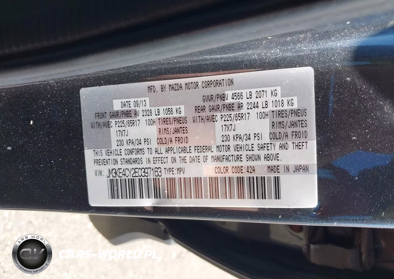 2014 Mazda Cx-5 Touring VIN:JM3KE4CY2E0397163 - 9