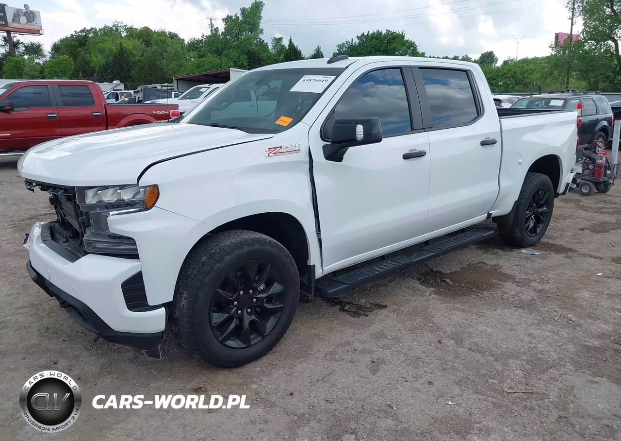 2022 Chevrolet Silverado Ltd K1500 Rst VIN:1GCUYEED7NZ224422 - 2