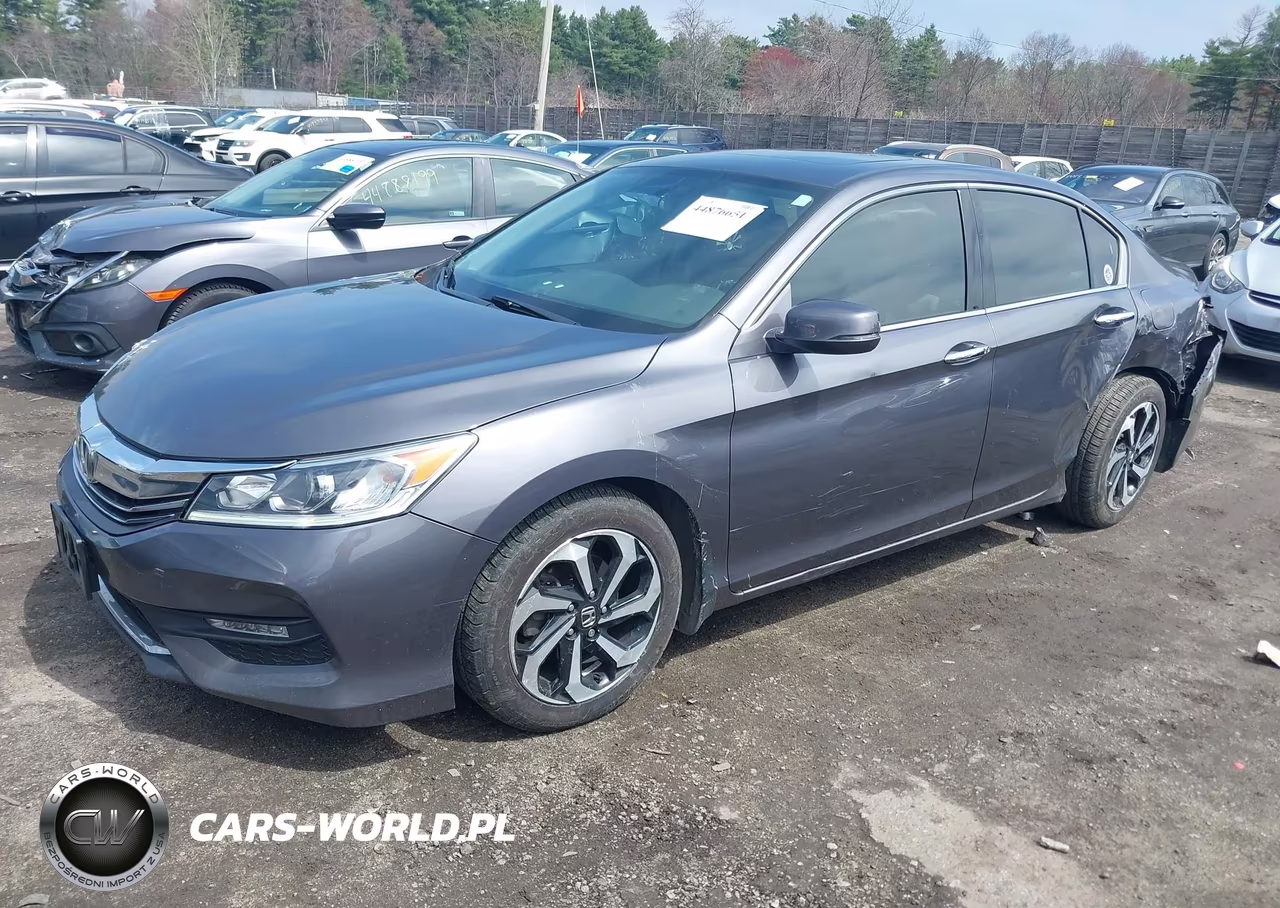 2016 Honda Accord Ex-L V-6 VIN:1HGCR3F84GA021683 - 2
