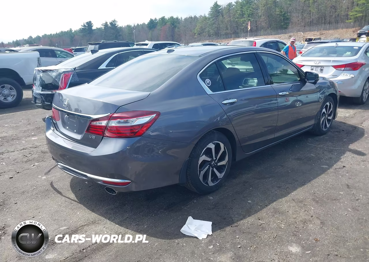 2016 Honda Accord Ex-L V-6 VIN:1HGCR3F84GA021683 - 4