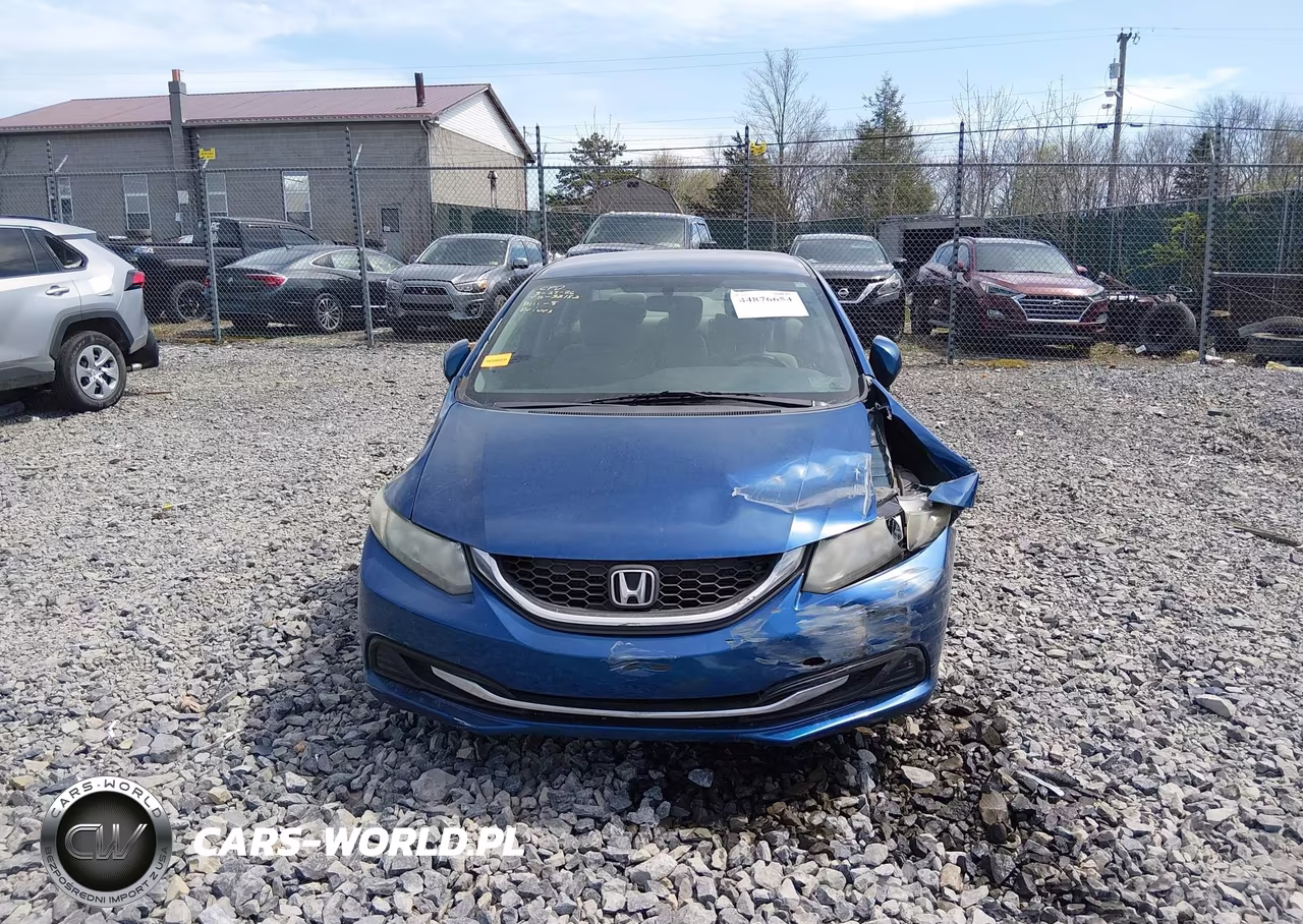 2013 Honda Civic Lx VIN:19XFB2F53DE065764 - 12