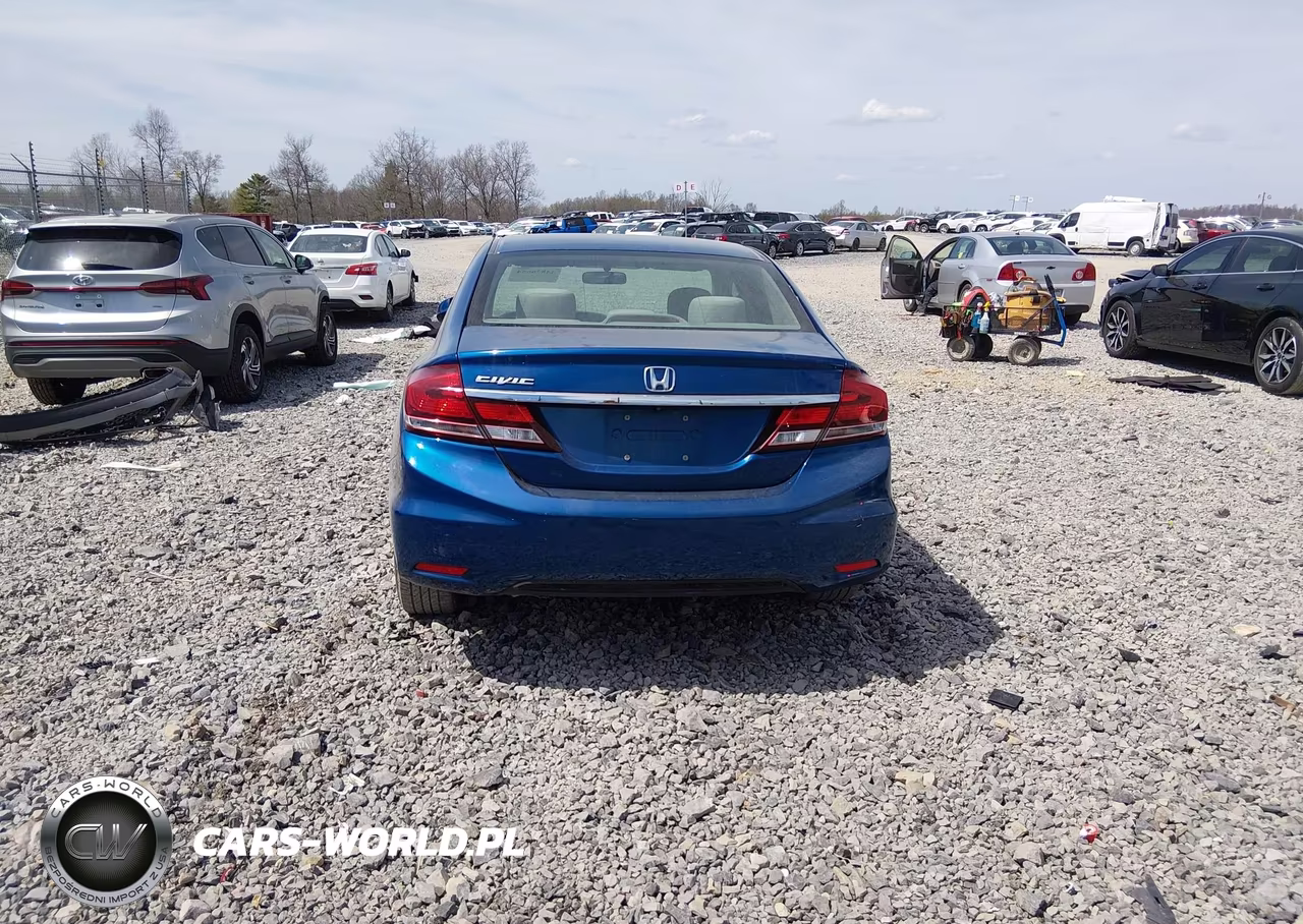 2013 Honda Civic Lx VIN:19XFB2F53DE065764 - 16