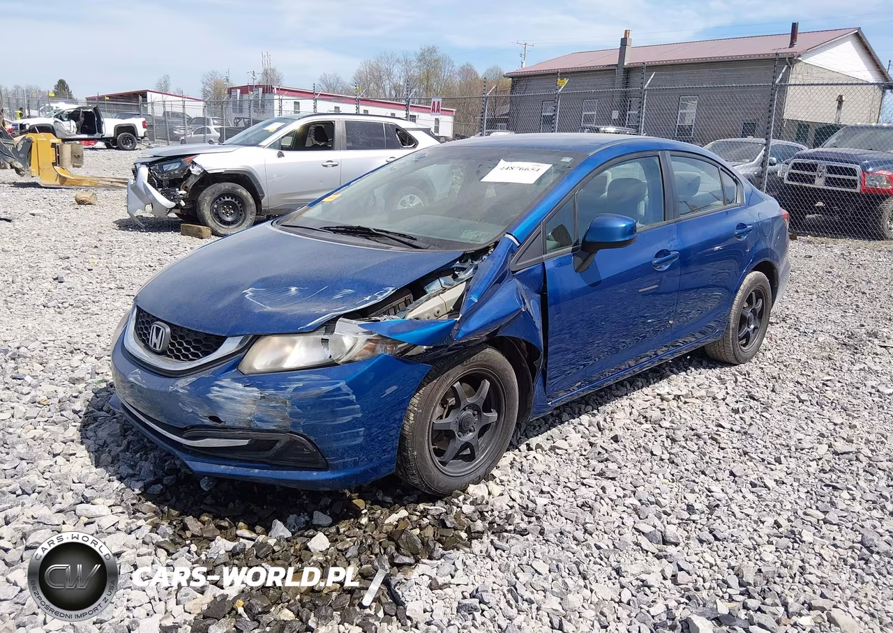 2013 Honda Civic Lx VIN:19XFB2F53DE065764 - 2