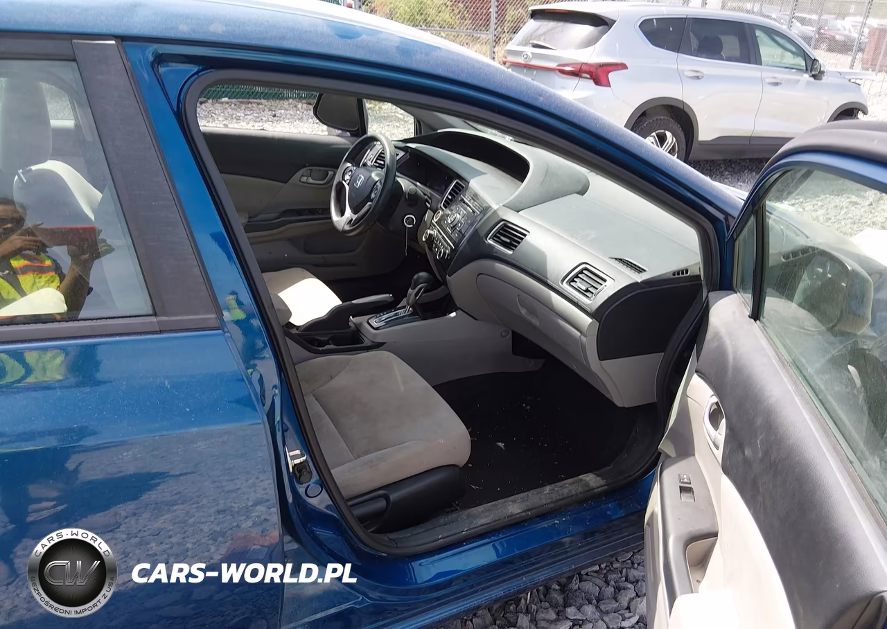 2013 Honda Civic Lx VIN:19XFB2F53DE065764 - 5