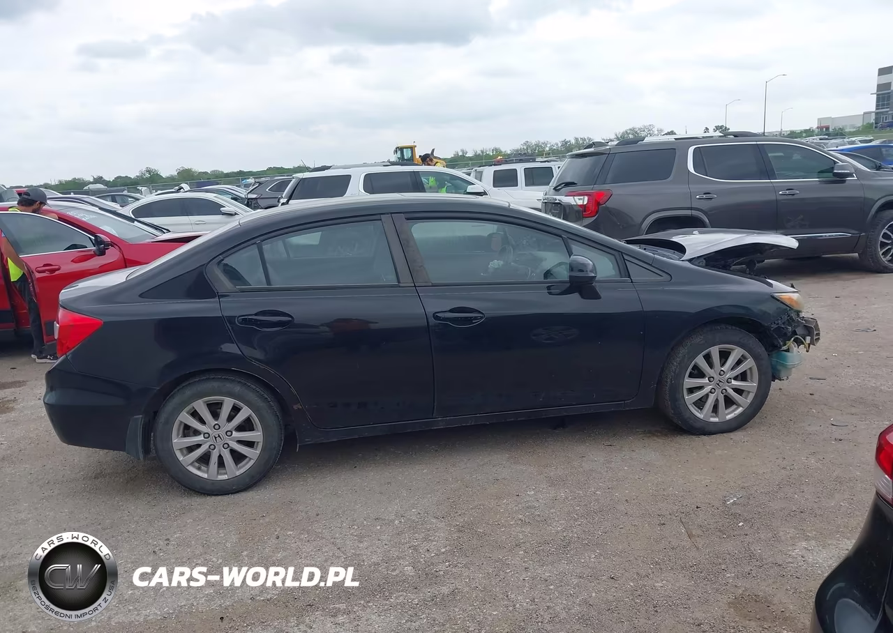 2012 Honda Civic Ex VIN:19XFB2F87CE055179 - 14