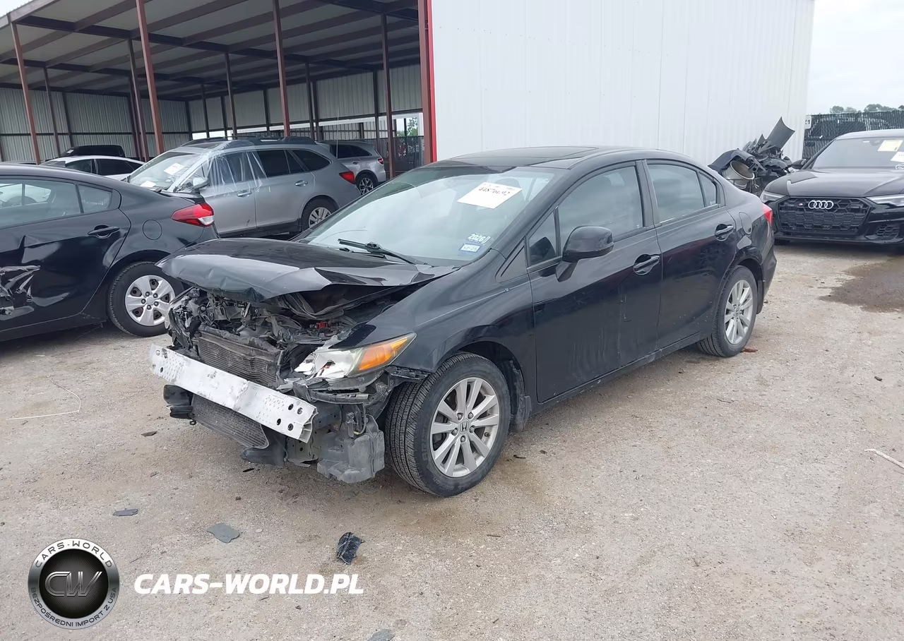 2012 Honda Civic Ex VIN:19XFB2F87CE055179 - 2