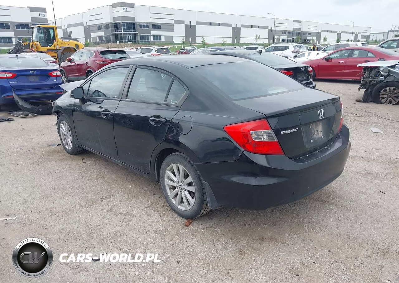 2012 Honda Civic Ex VIN:19XFB2F87CE055179 - 3