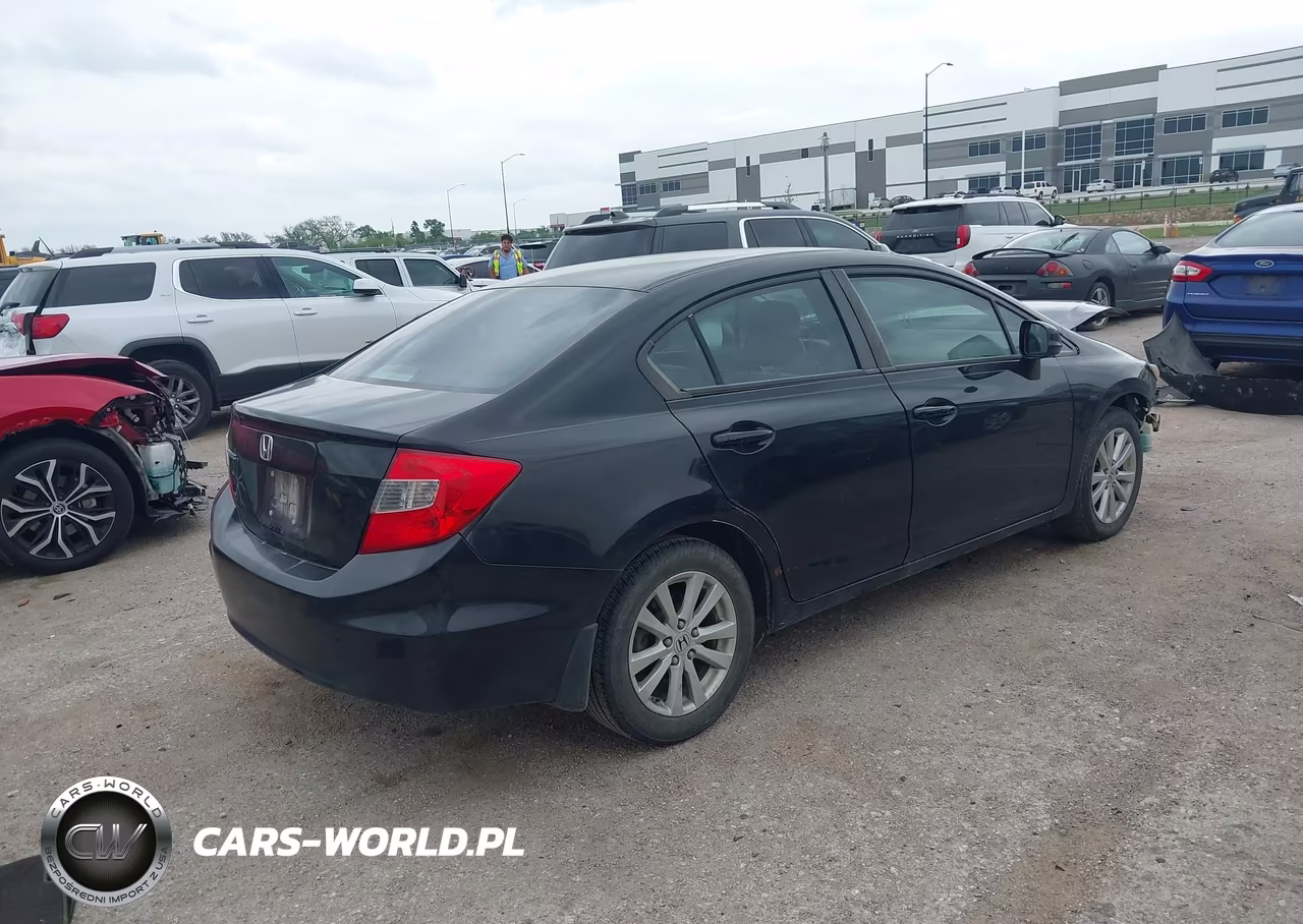 2012 Honda Civic Ex VIN:19XFB2F87CE055179 - 4