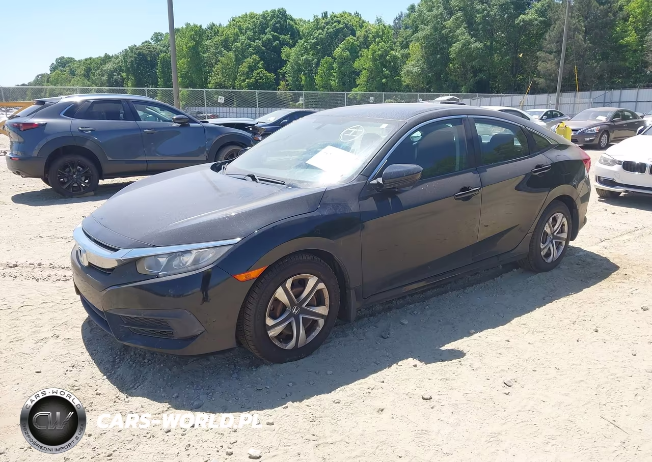 2017 Honda Civic Lx VIN:19XFC2F58HE009256 - 2