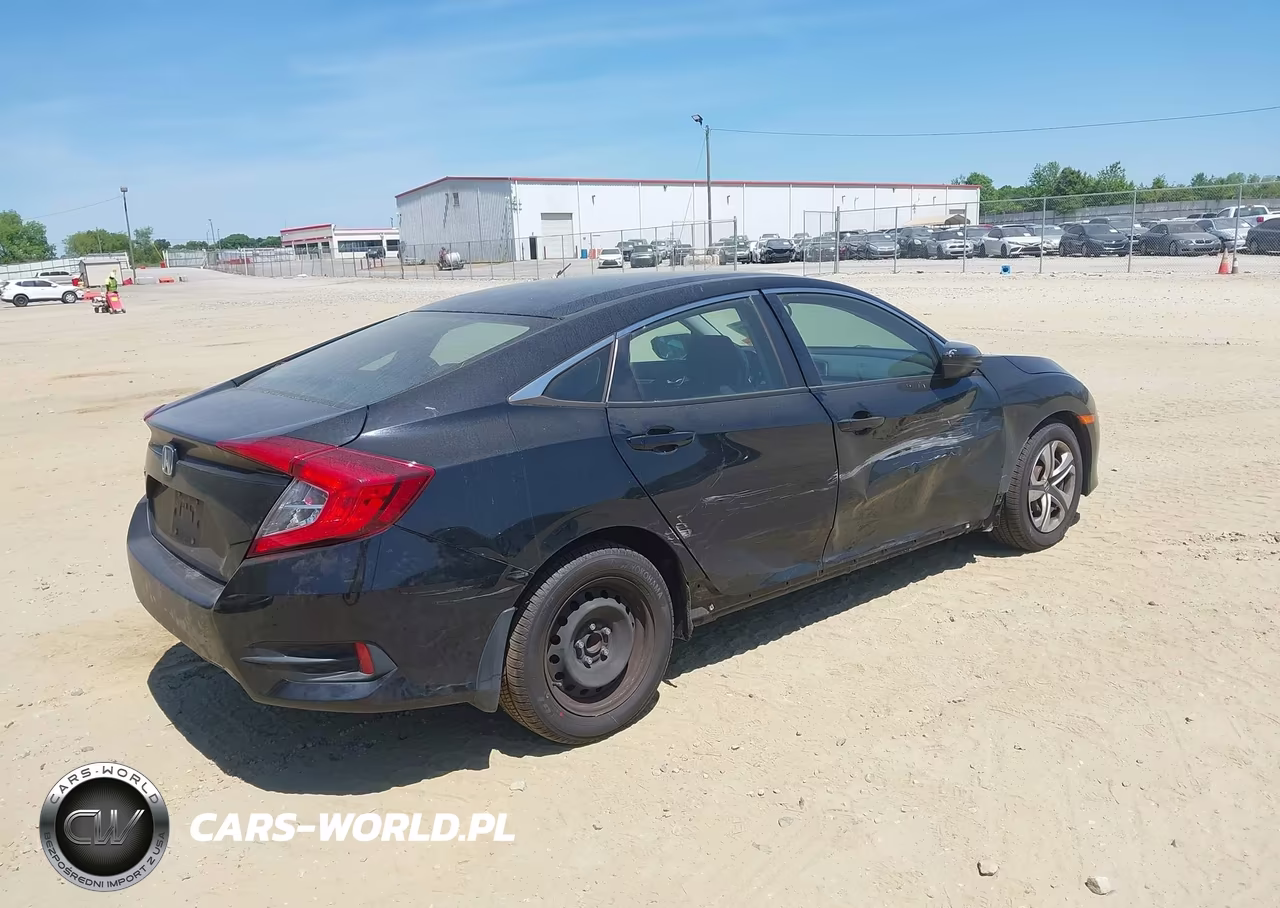 2017 Honda Civic Lx VIN:19XFC2F58HE009256 - 4