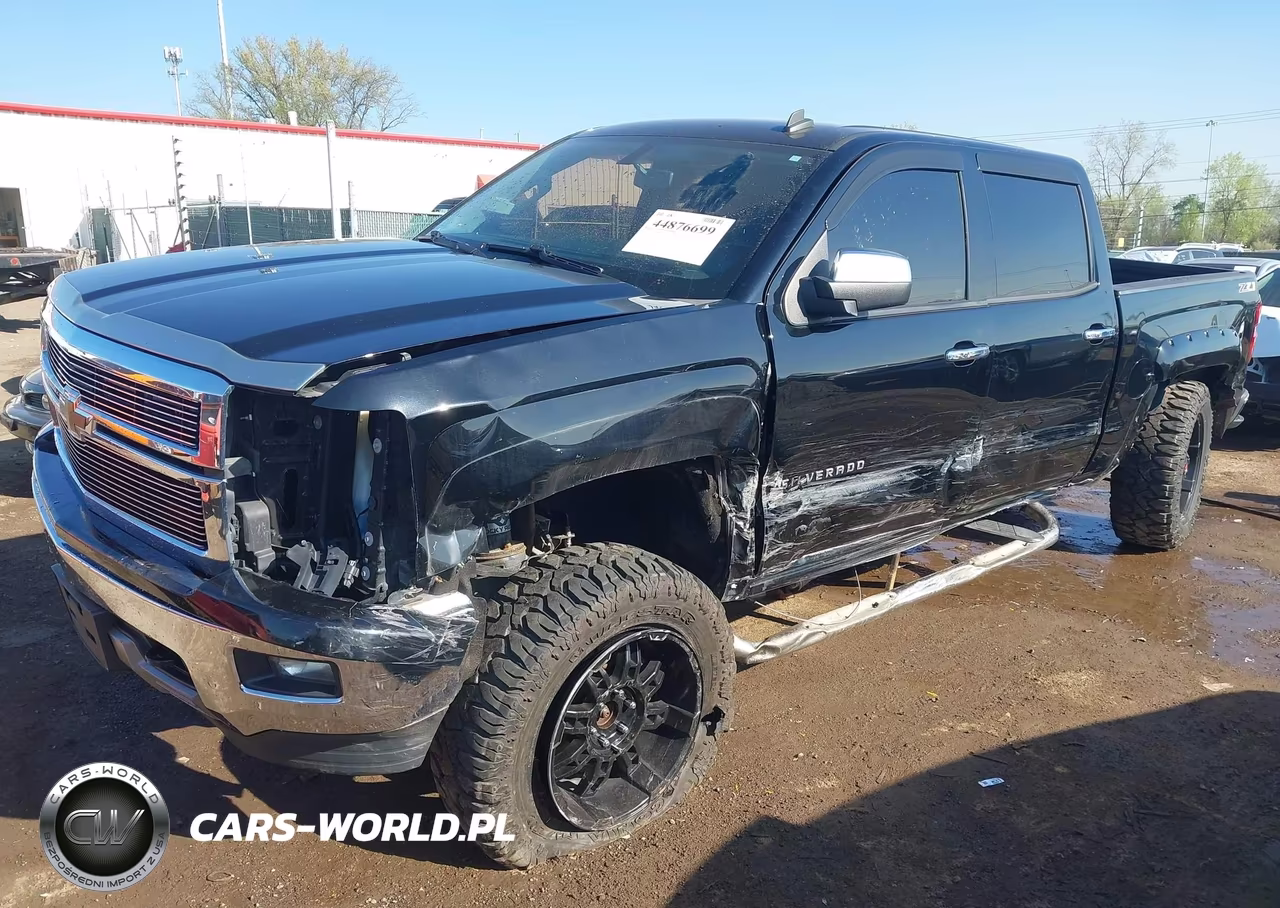 2014 Chevrolet Silverado 1500 2Lt VIN:3GCUKRECXEG261383 - 2