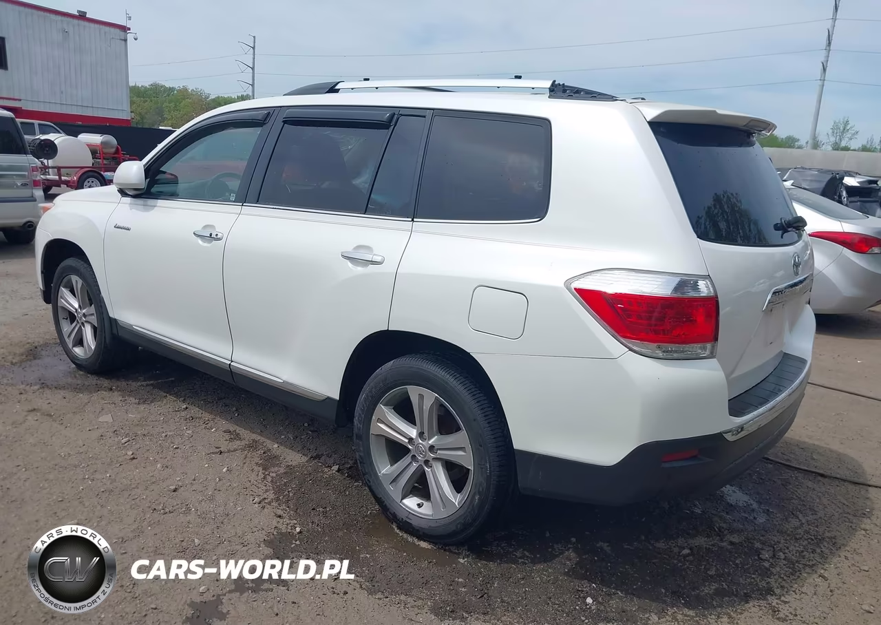 2012 Toyota Highlander Limited V6 VIN:5TDDK3EH3CS127404 - 3