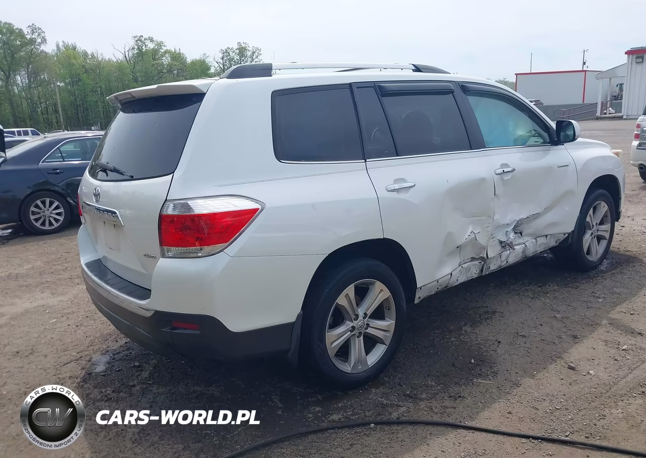 2012 Toyota Highlander Limited V6 VIN:5TDDK3EH3CS127404 - 4