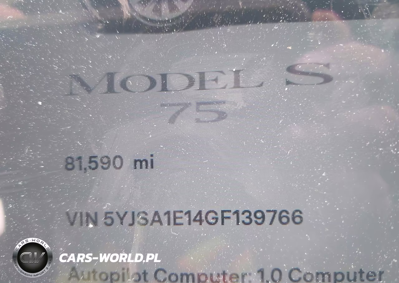 2016 Tesla Model S 60-70-75-85 VIN:5YJSA1E14GF139766 - 15