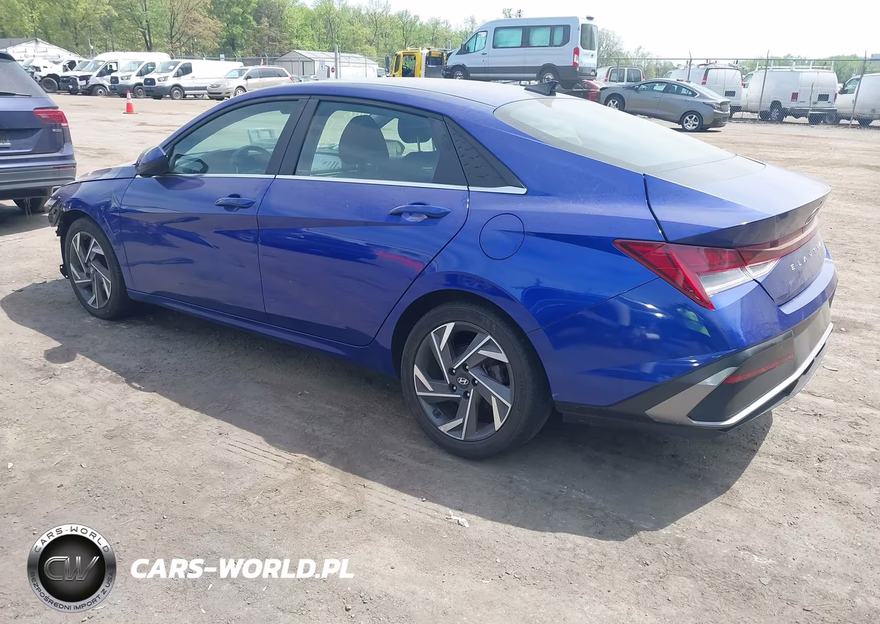 2025 Hyundai Elantra Sel Convenience VIN:KMHLS4DG7SU862483 - 3