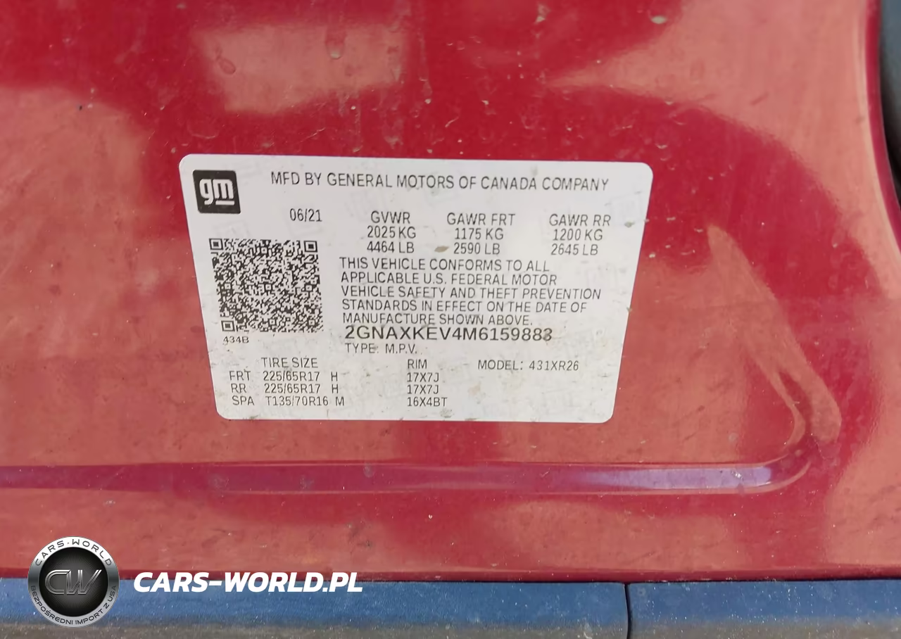 2021 Chevrolet Equinox Fwd Lt VIN:2GNAXKEV4M6159883 - 9