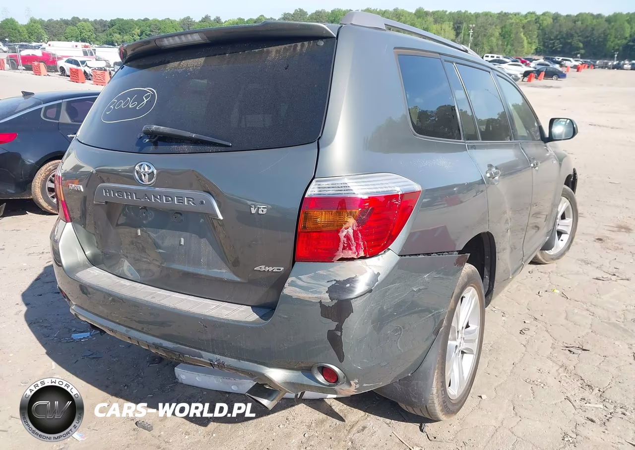 2008 Toyota Highlander Sport VIN:JTEES43A182015176 - 4