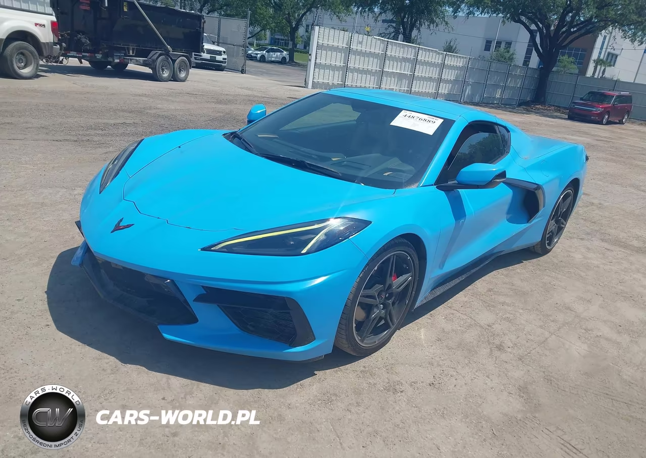 2020 Chevrolet Corvette Stingray Rwd 2Lt VIN:1G1Y72D43L5100942 - 2