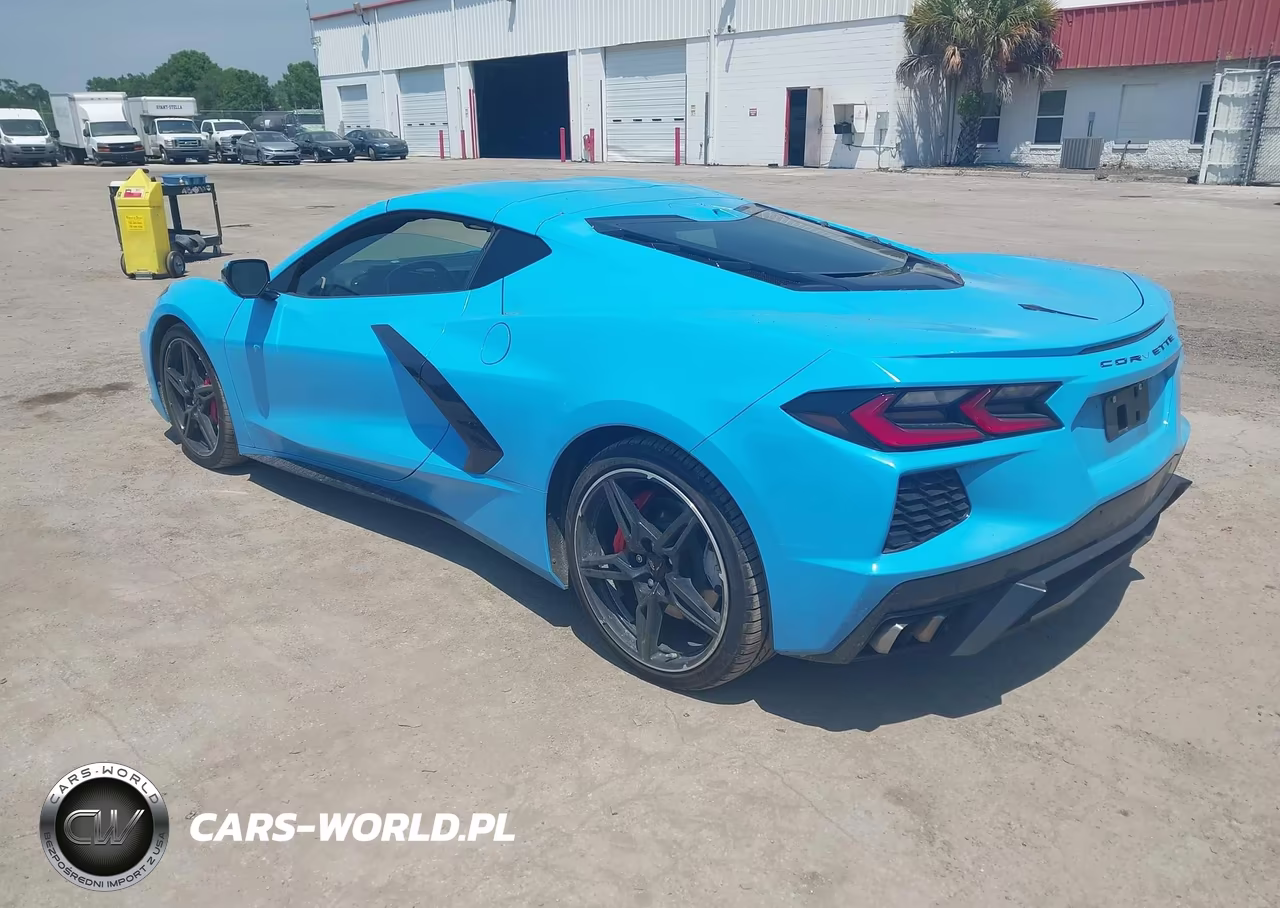 2020 Chevrolet Corvette Stingray Rwd 2Lt VIN:1G1Y72D43L5100942 - 3