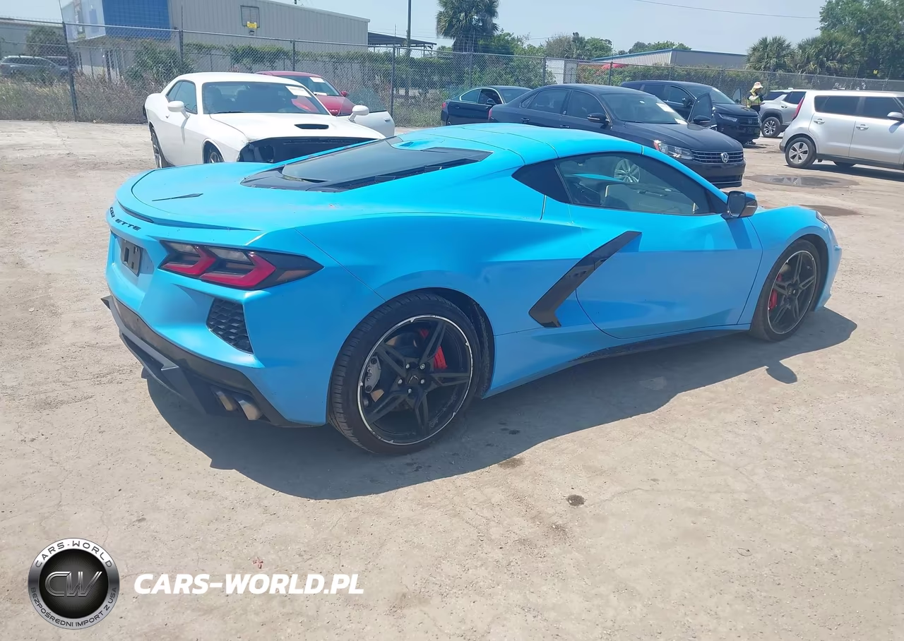 2020 Chevrolet Corvette Stingray Rwd 2Lt VIN:1G1Y72D43L5100942 - 4