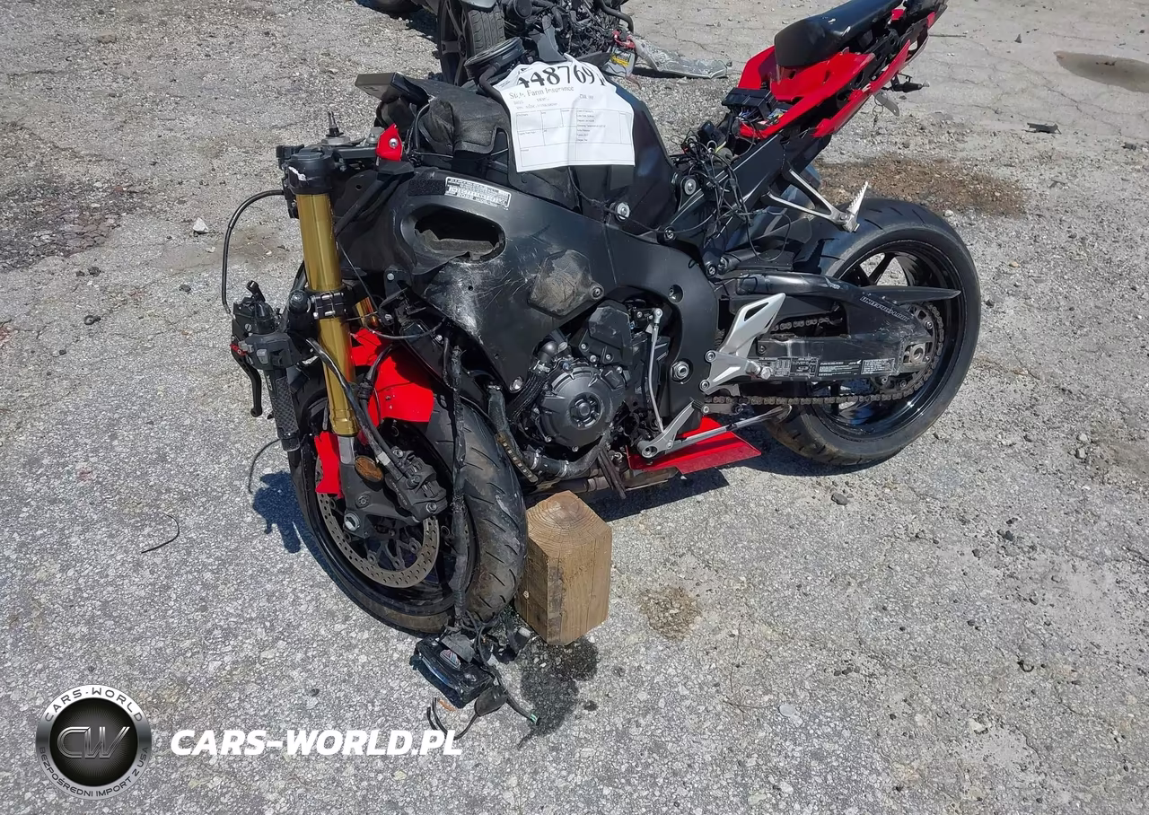 2022 Honda Cbr1000 Rr VIN:JH2SC7711NK500369 - 2