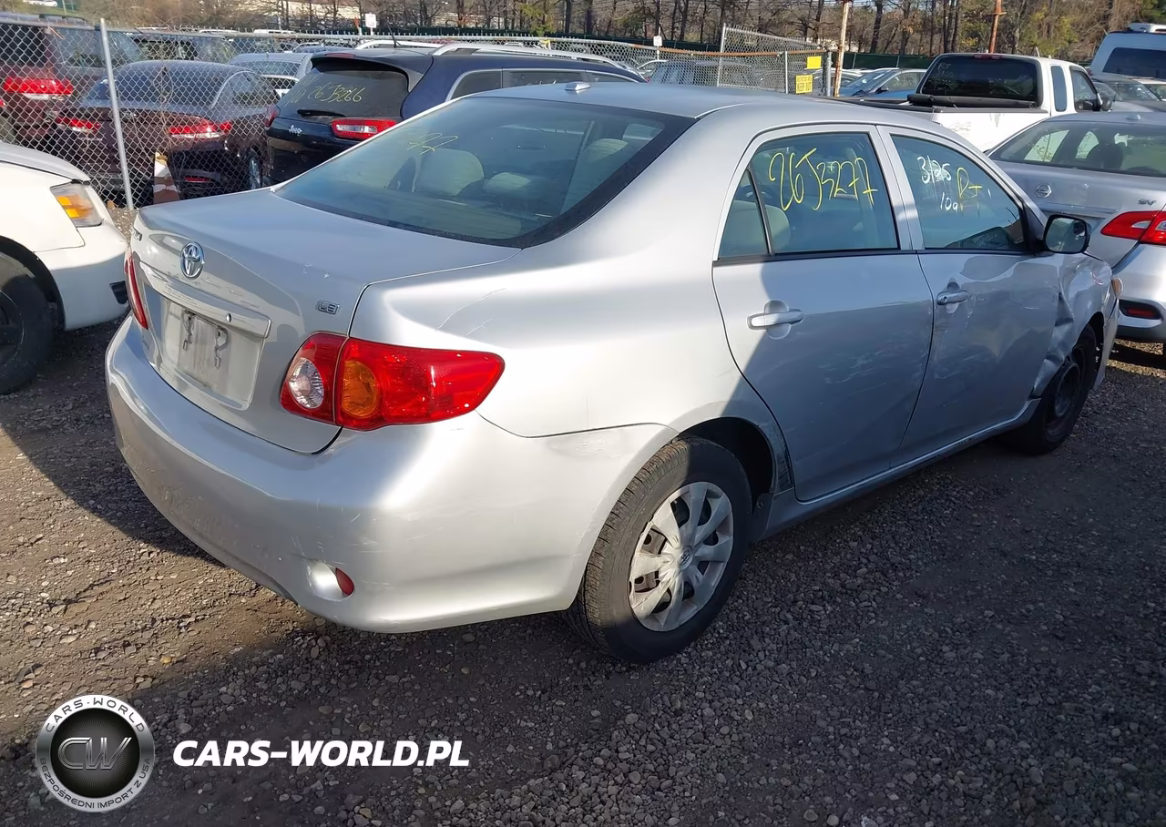 2009 Toyota Corolla Le VIN:JTDBL40E999026351 - 4