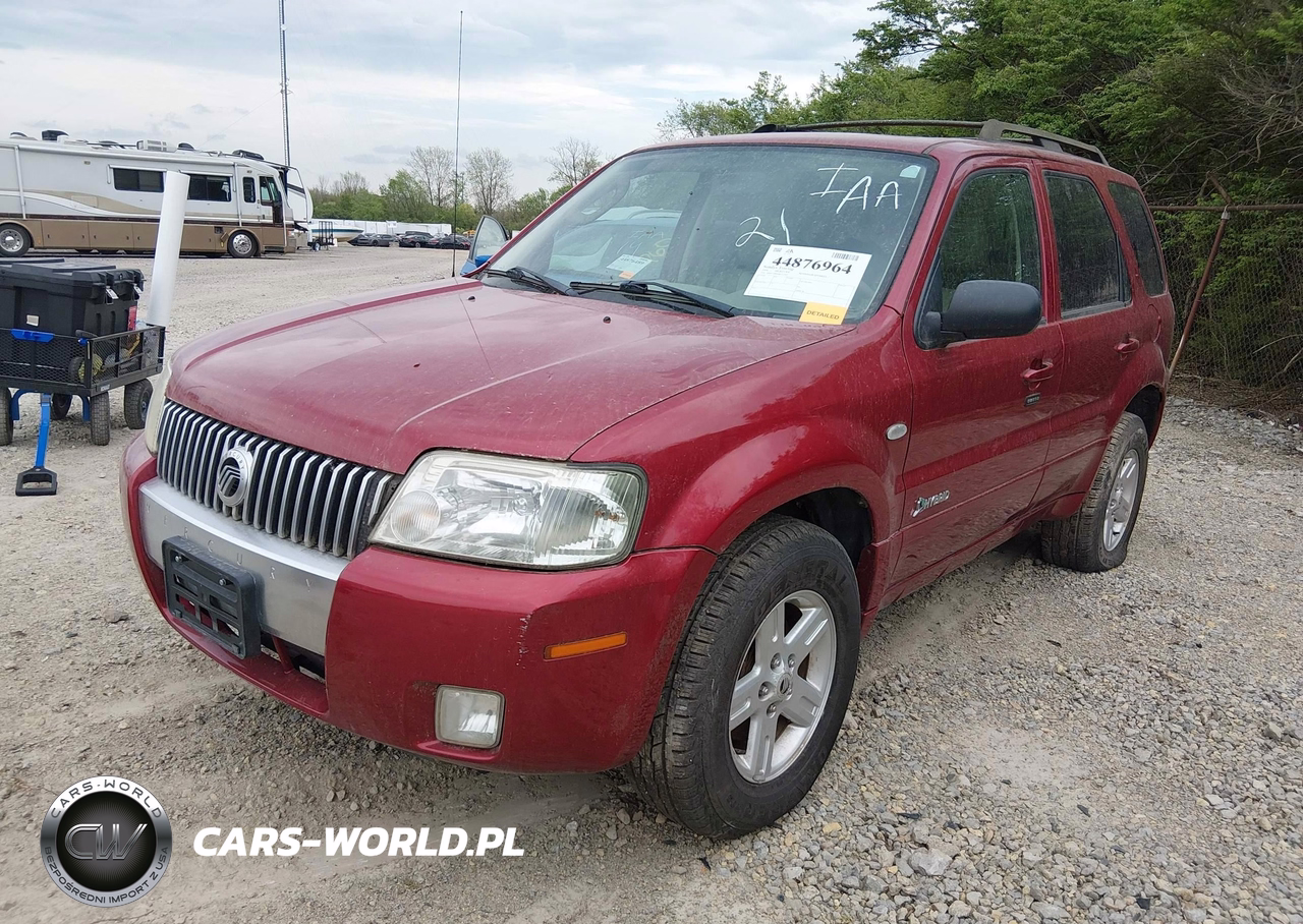 2006 Mercury Mariner Hybrid VIN:4M2CU98H36KJ12265 - 2