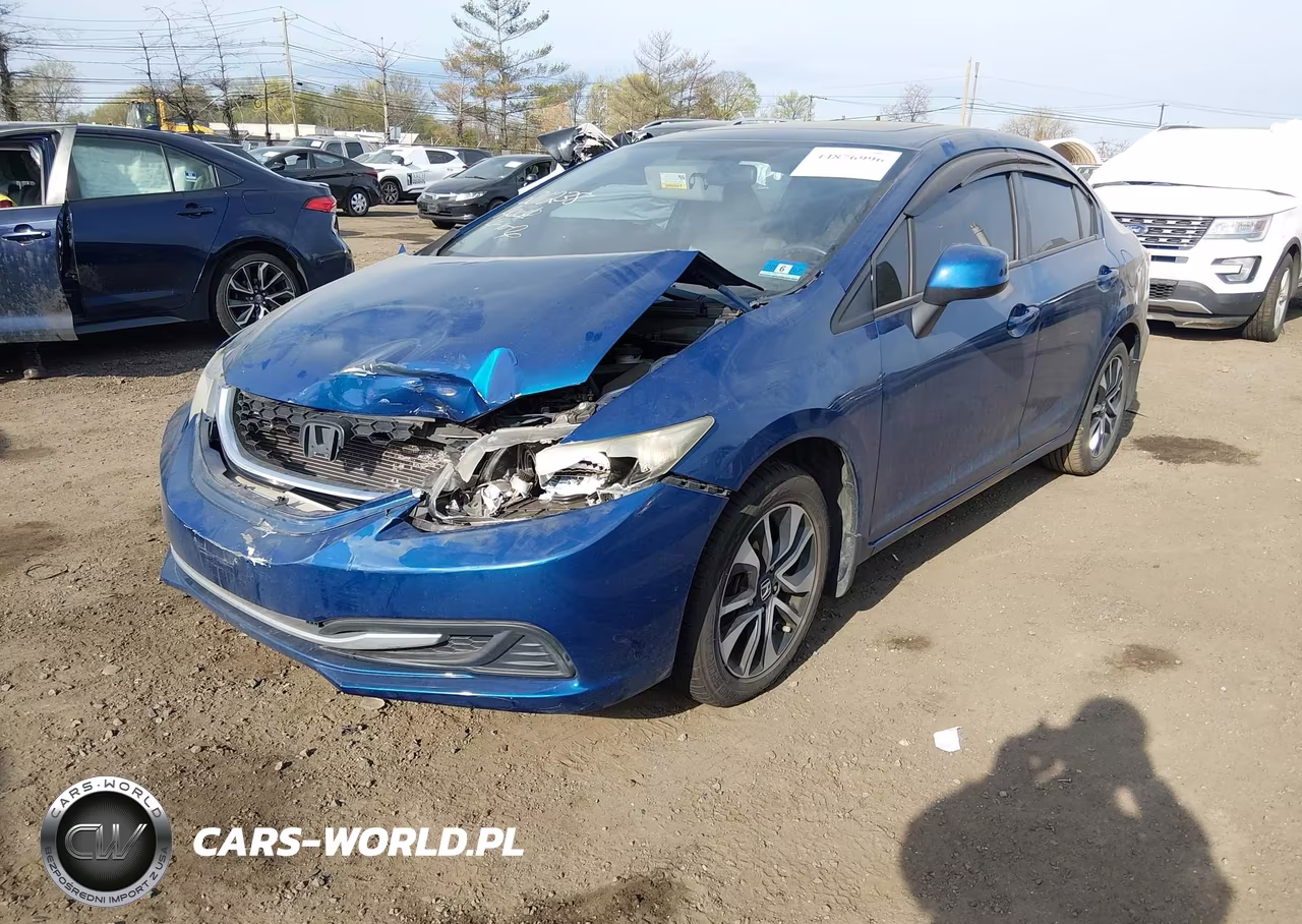 2014 Honda Civic Ex VIN:19XFB2F84EE228868 - 2
