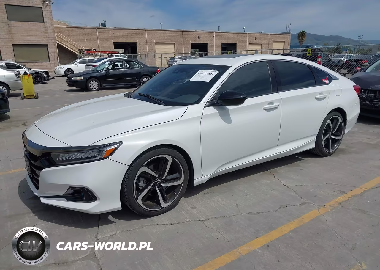 2021 Honda Accord Sport 2.0T VIN:1HGCV2F3XMA003002 - 2