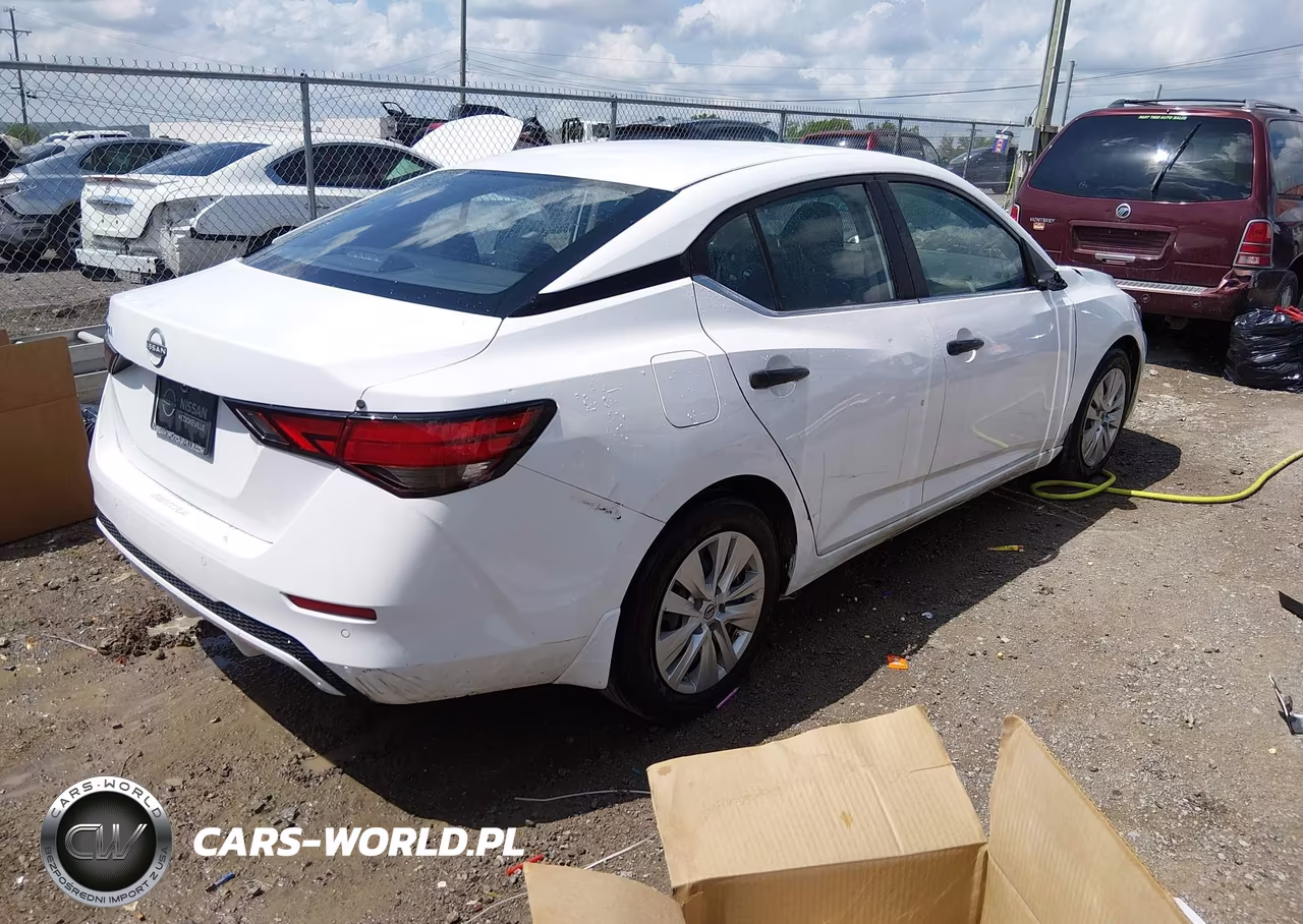 2025 Nissan Sentra S VIN:3N1AB8BV7SY344457 - 4