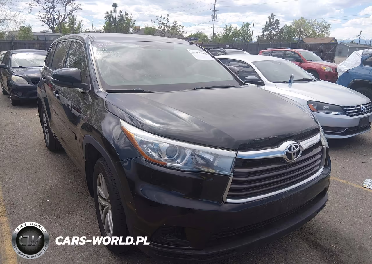 2015 Toyota Highlander Le V6 – zdjęcie 1 z 20
