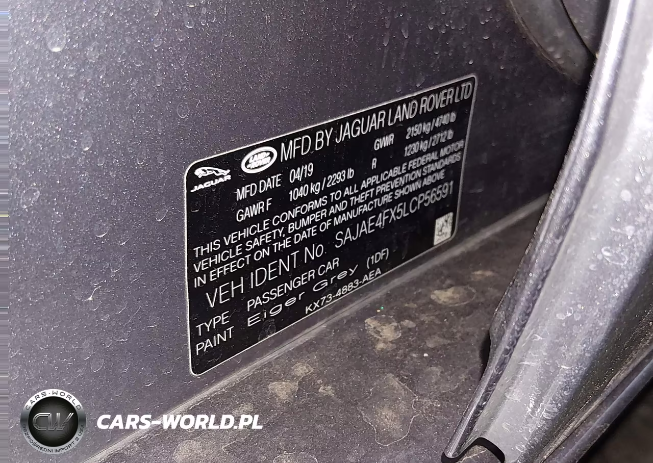 2020 Jaguar Xe S Rwd Automatic VIN:SAJAE4FX5LCP56591 - 9