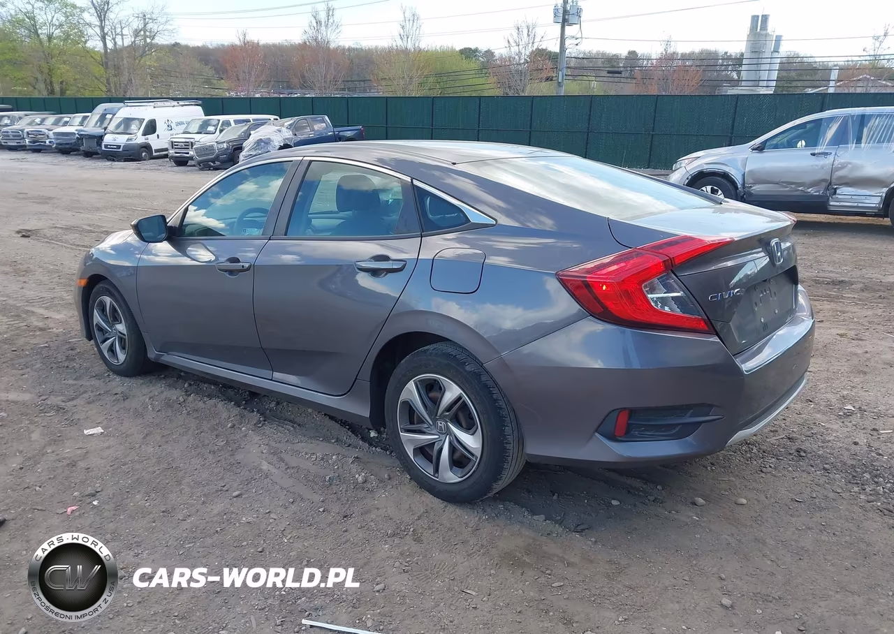 2019 Honda Civic Lx VIN:2HGFC2F61KH575717 - 3