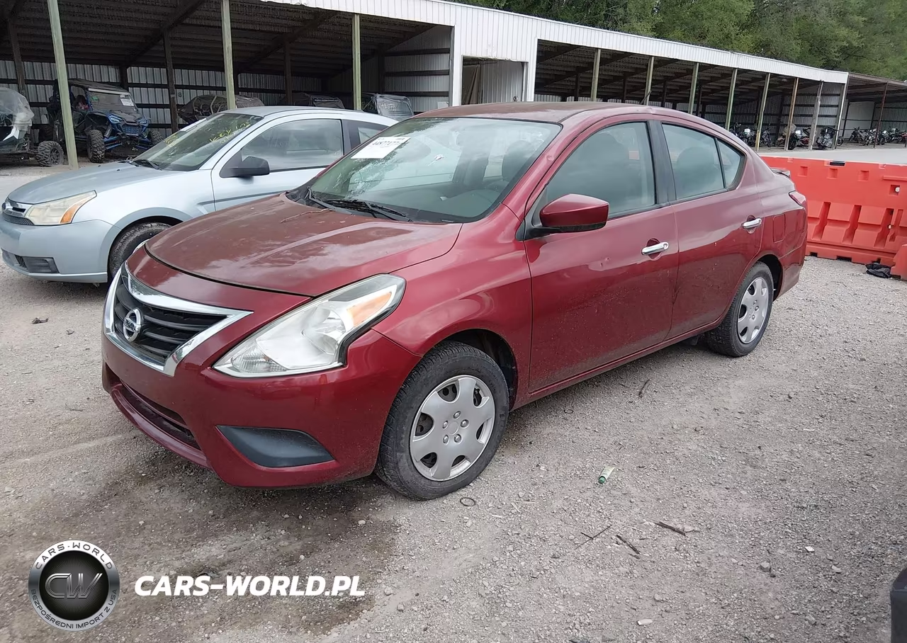 2017 Nissan Versa 1.6 Sv VIN:3N1CN7AP2HK455197 - 2