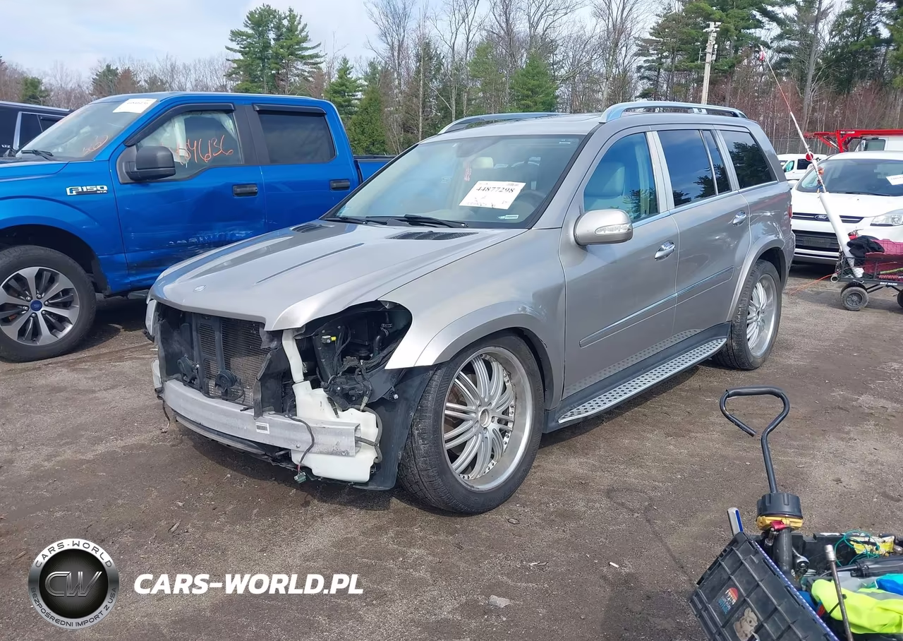 2008 Mercedes-Benz Gl 550 4Matic VIN:4JGBF86E48A373830 - 2