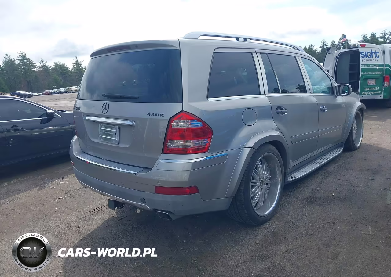 2008 Mercedes-Benz Gl 550 4Matic VIN:4JGBF86E48A373830 - 4