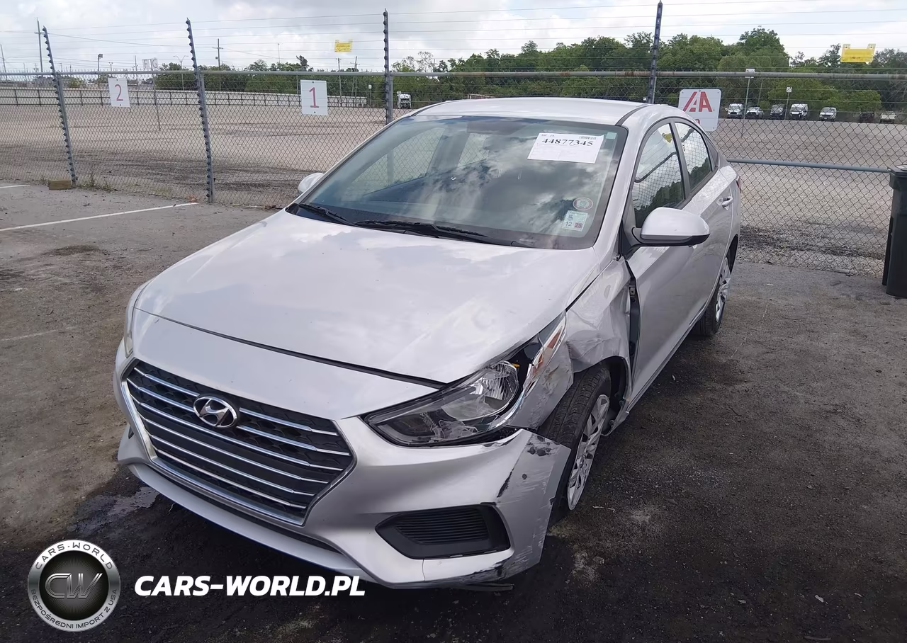 2022 Hyundai Accent Se VIN:3KPC24A68NE179694 - 2