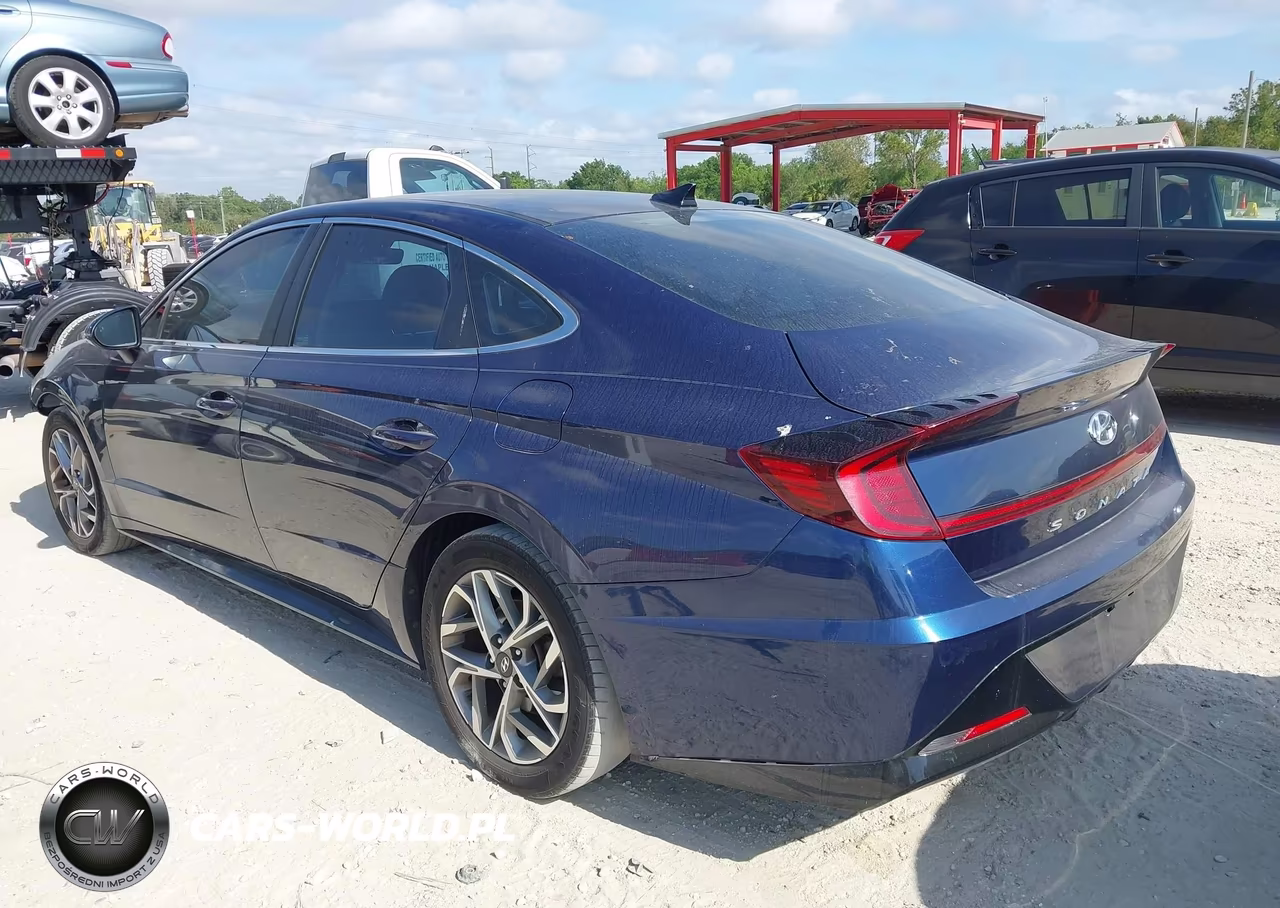 2020 Hyundai Sonata Sel VIN:5NPEL4JA5LH035281 - 3